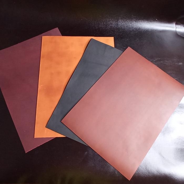 PREMIUM Kulit Sapi Lembaran Crazy Horse tebal 1,5mm A2 45cm x 60cm