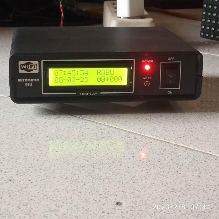 PREMIUM Timer Bel Sekolah Otomatis Bell Sekolah Otomatis