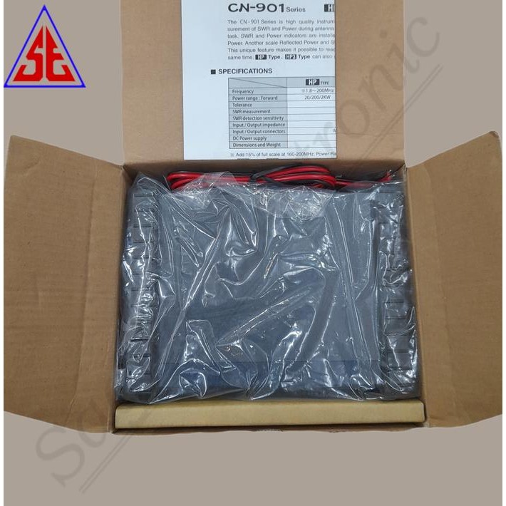 CROSS NEEDLE SWR & POWER METER CN-901 1.8~200 MHZ 2KW / CN901 CN 901