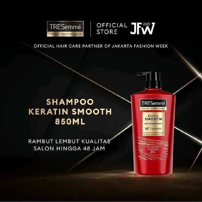TRESEMME KERATIN SMOOTH SHAMPOO 850ML - KERATIN SMOOTH