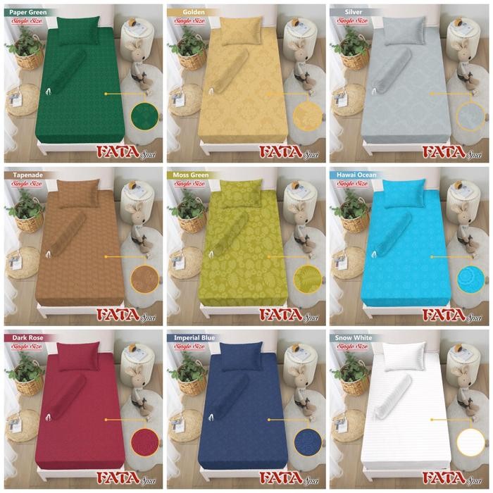 PREMIUM Sprei 90x200 Fata Polos Emboss - Sprei Polos 90x200