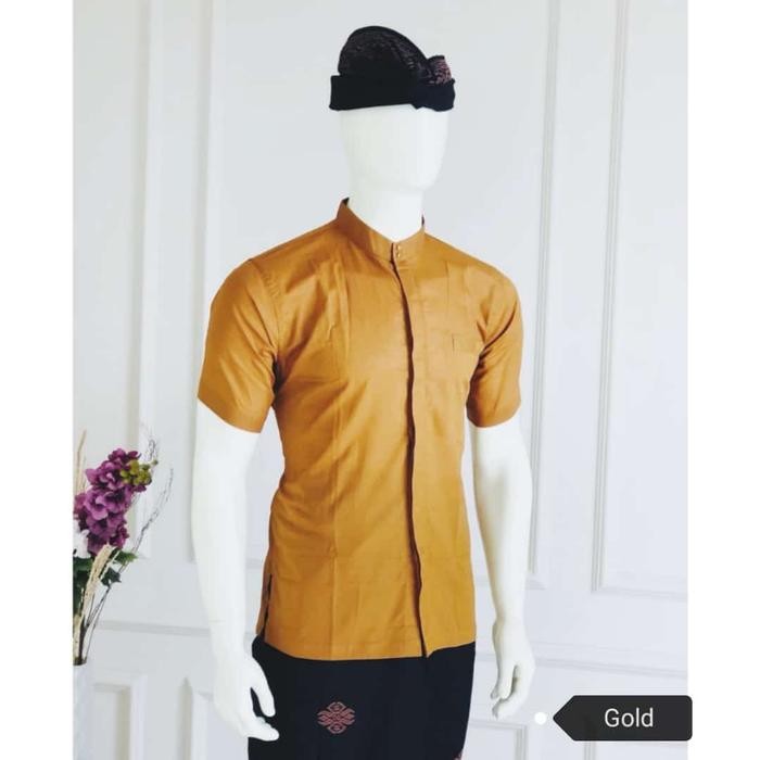 New Busana Adat Bali Pria Baju Semi Safari Khas Bali Termurah