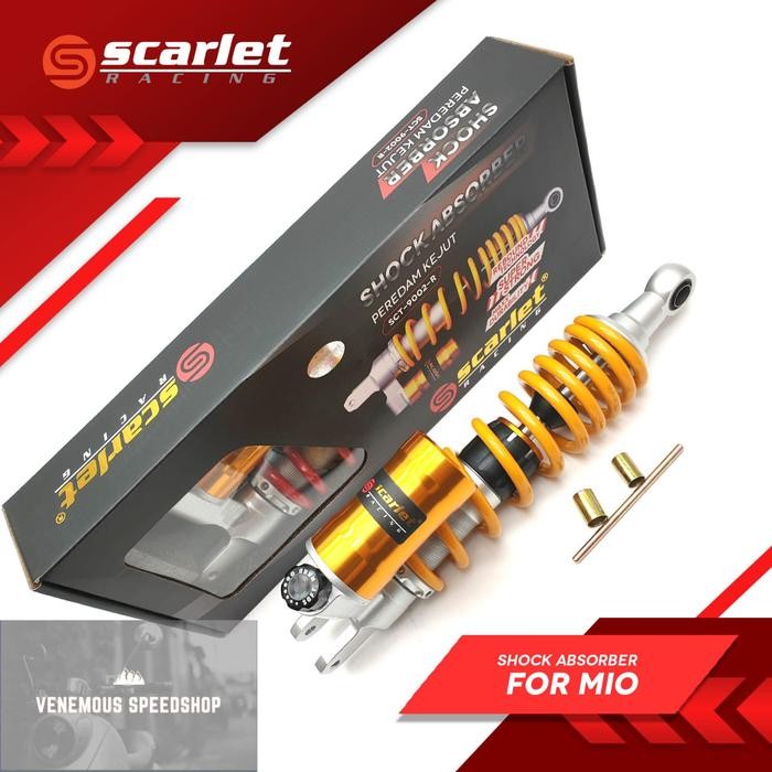 Shockbreaker Scarlet Racing Tabung Bawah Matic 305 Adjuster 9002 R