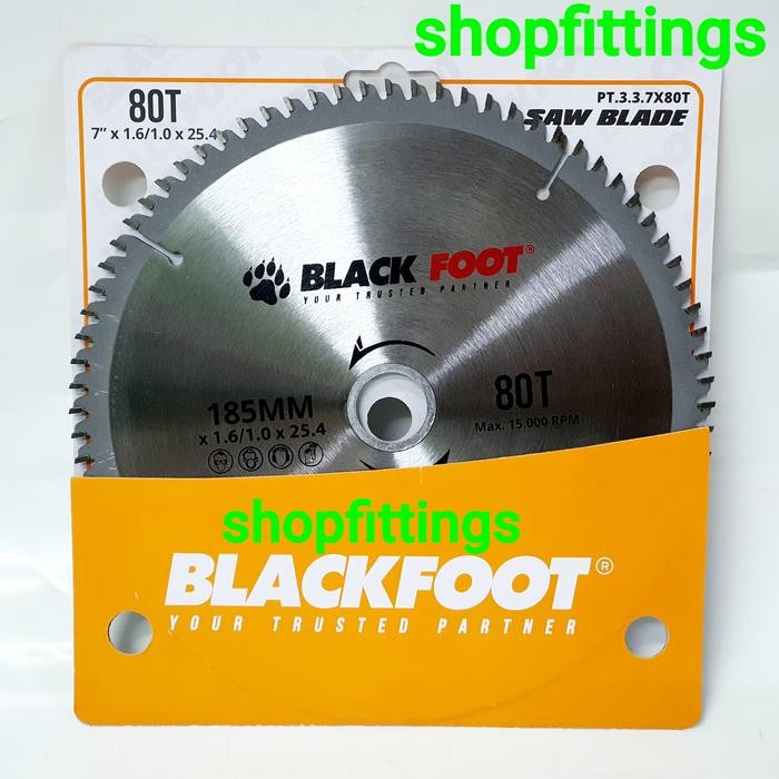 Mata Pisau Potong Aluminium 7 Inch Gergaji Miter Saw Blade 7X 80 Teeth