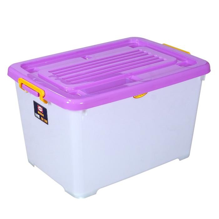 Diskon Shinpo Sip 116 Mega Container Box Cb 130 Liter (By Gojek) Packing Aman
