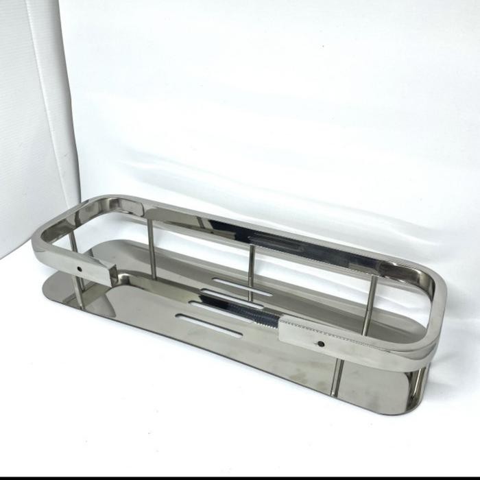PREMIUM Rak Sabun, Rak Shampoo, Rak Kamar Mandi Stainless, Tempat Sabun