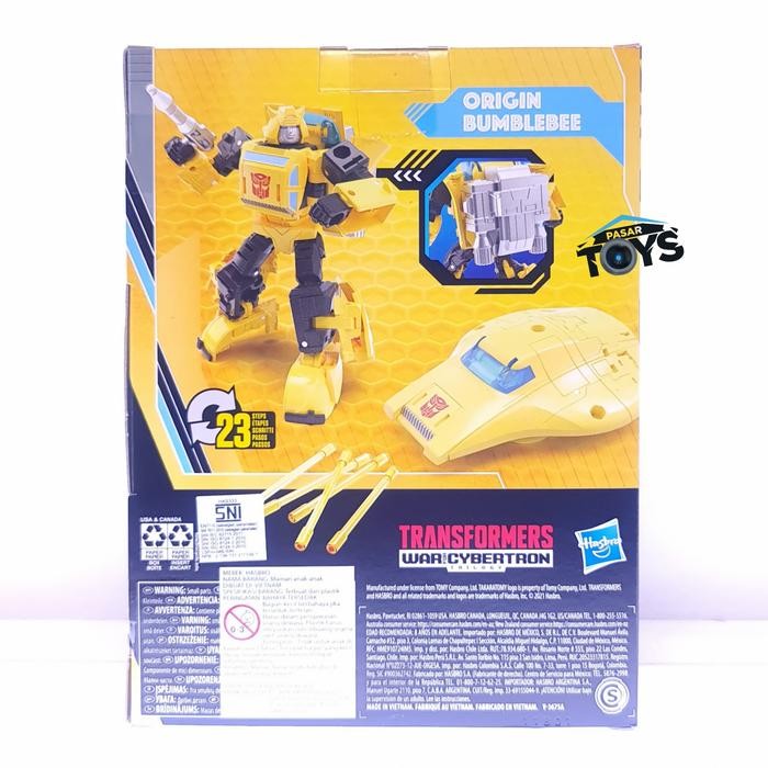BUZZWORTHY BUMBLEBEE ORIGIN BUMBLEBEE WAR FOR CYBERTRON TRANSFORMERS