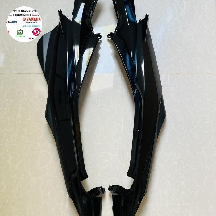 Set Cover Body Belakang-Cover Suzuki Satria Fu Facelift Hitam Ori Sgp