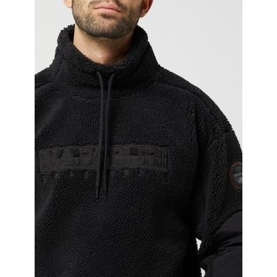 Produk Unggulan Napapijri Teide T Fleece Sweatshirt (Black) Original