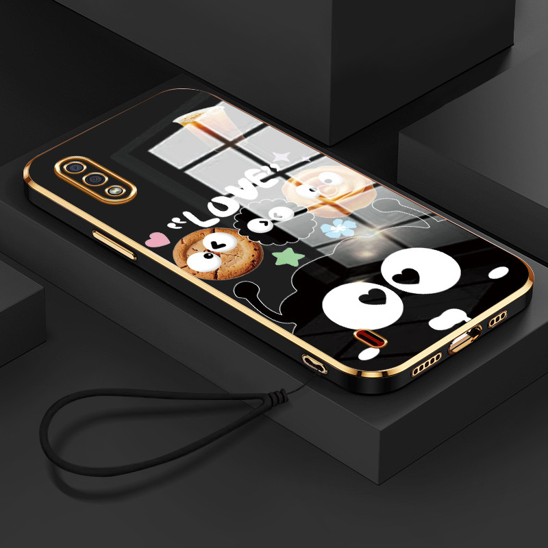 Casing Hp Untuk Samsung Galaxy A01 M01 Core A01 Core Case Casing pola Bola bara kecil Kasing HP Soft