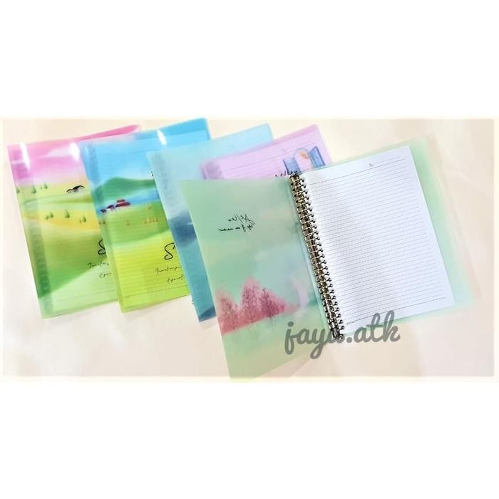 

BINDER NOTE B5 26 RING MAP BINDER LOOSE LEAF BINDER BUKU BINDER LUCU KODE 1107