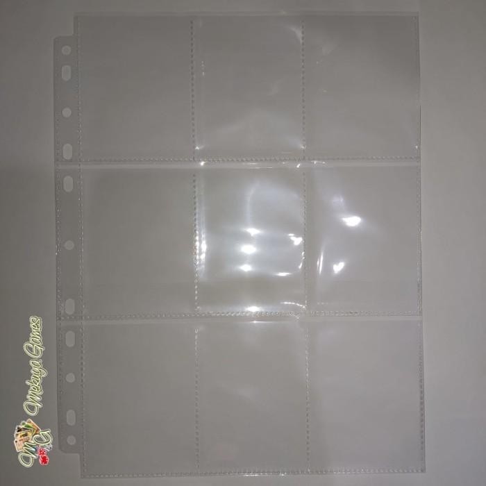 

SULTAN 9P 18P SLEEVE BINDER PAGE 25CT POKEMON BASKET 2R PHOTO CARD KODE 471