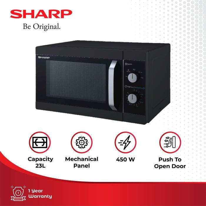 Sharp Microwave oven R-223MA-BK 23L 450 Watt
