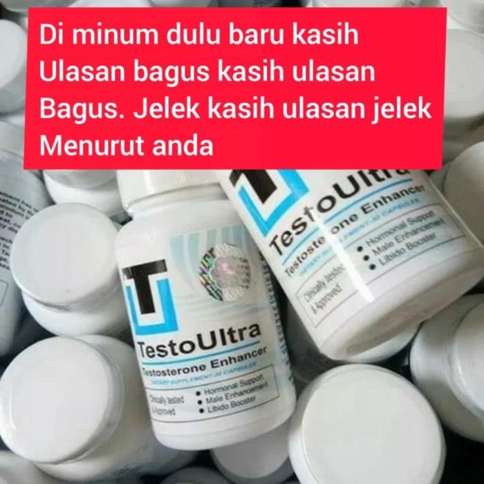 DI JAKARTA TESTO ULTRA ORIGINAL ASLI