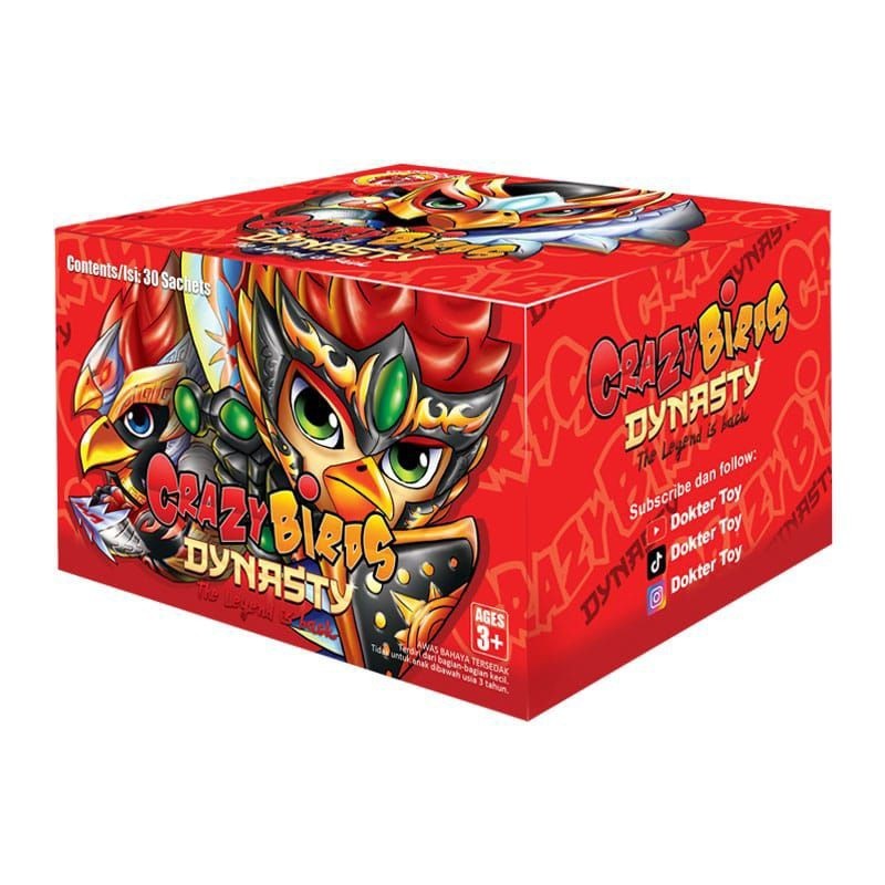 20 pcs puzzle crazy birds dynasty / crazy bird