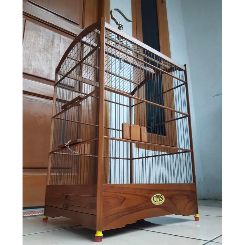 SANGKAR KANDANG KOTAK CMS JATi COKLAT NO 2