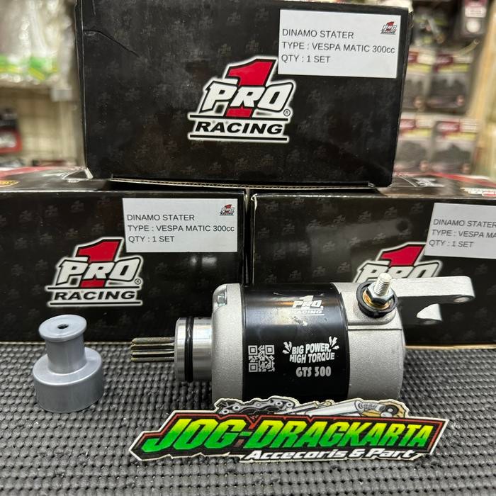Dinamo Starter Vespa Matic Lx S Gts Sprint Primavera I-Get Bore Up Sampai 300Cc Pro1 Racing