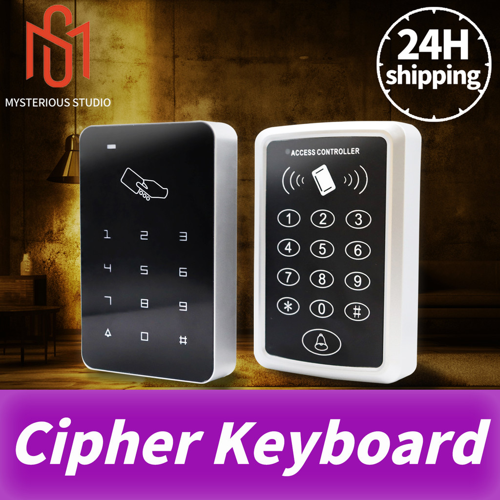 Mysterious Studio Escape Room Prop Access Control Systemtouchpanel&Mechanical Keypad 1987Digital