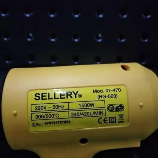 Paling Baik Hot Gun Sellery 4-470 - Heat Gun - Pistol Pemanas Sellery