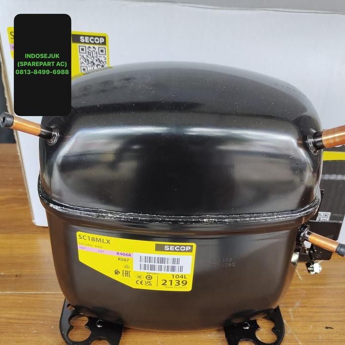 KOMPRESOR SECOP SC18MLX DANFOSS 5/8PK R404 / COMPRESSOR SECOP DANFOSS