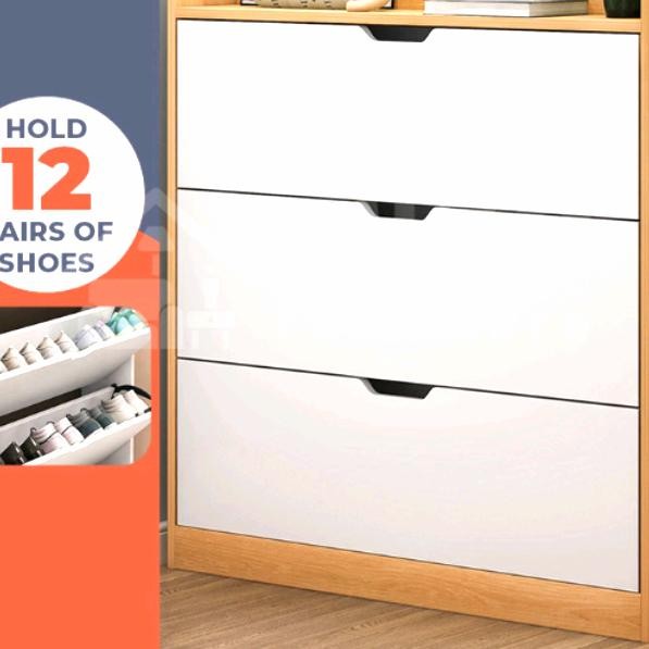 LEMARI SEPATU MINIMALIS / LEMARI SEPATU TERTUTUP MURAH