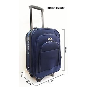 Koper Polo Kain Ukuran 16 Inch Softcase Packing Kardus