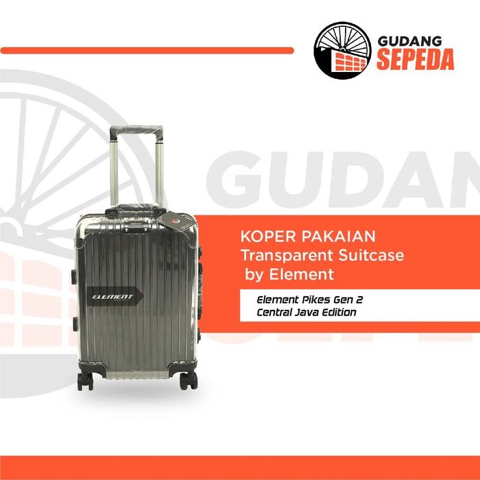 Koper Travel Kabin by Element Central Java Edition Transparan Cabin