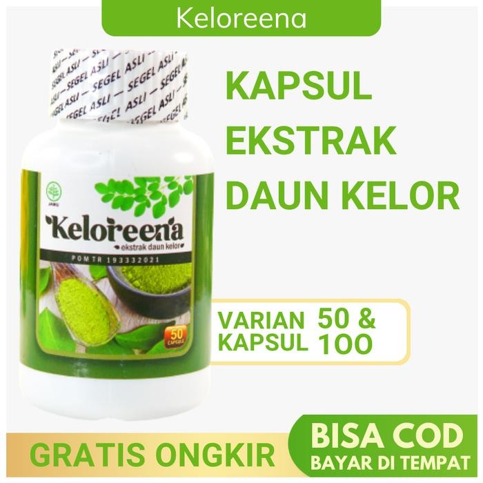 Obat Antidepresan Alami, Penghilang Depresi Cemas Keloreena 50 Kapsul