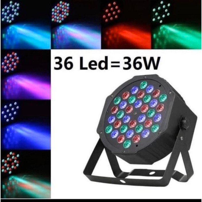 Lampu sorot panggung disco led 36 par