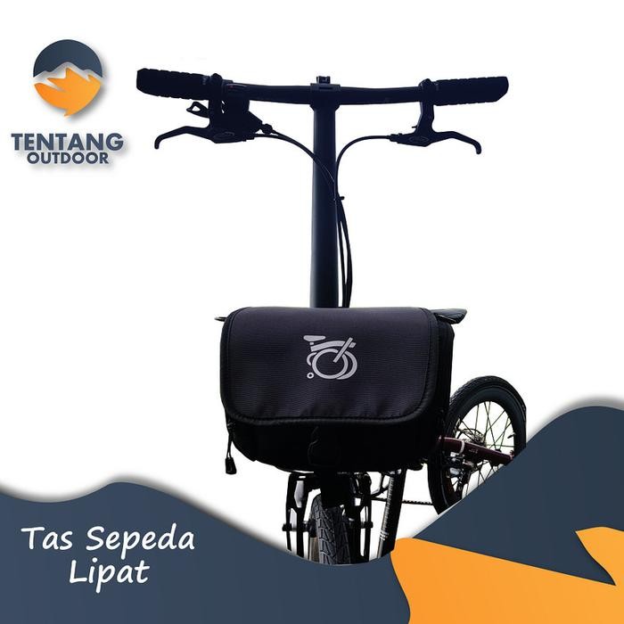 Tas Sepeda Lipat FRONT BLOCK Tas Seli Folding Bike Front Bag