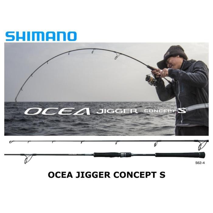 Joran Rod Jigging Shimano Ocea Jigger Concept S 2019 Japan
