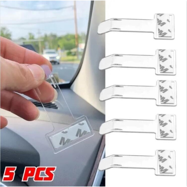 5 Buah Stiker Klip Tiket Parkir Mobil Pengencang Otomatis untuk  M F10 F20 F30 X1 X2 X3 X4 X5 X6 X7 