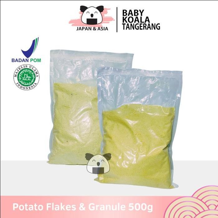 

POTATO FLAKES & GRANULE Dehydrated Tepung Kentang 500 g for Mashed