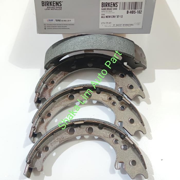 Kampas Rem Tangan Parkir Parking Hand Brake Shoe All New Crv Gen3 Gen4 Kode 100