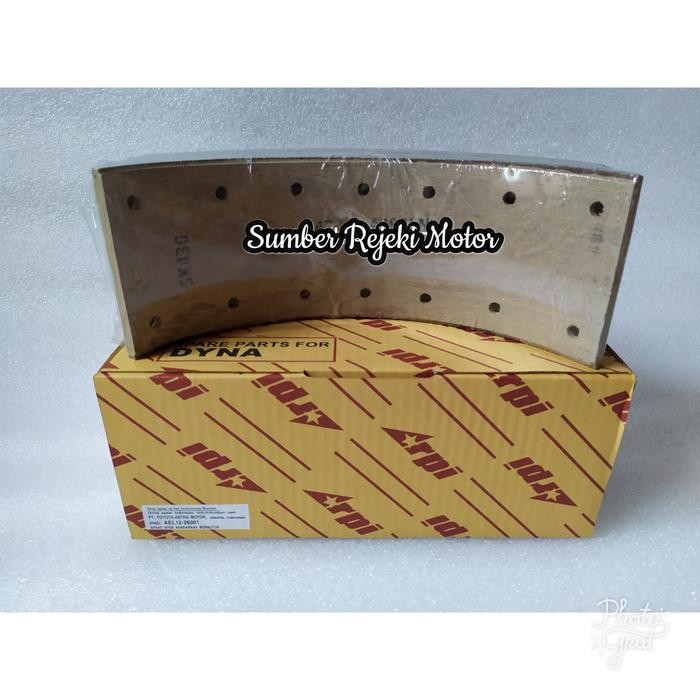 Kampas Rem Belakang Rino 14B Brake Lining Belakang Rino 14B Kode 051