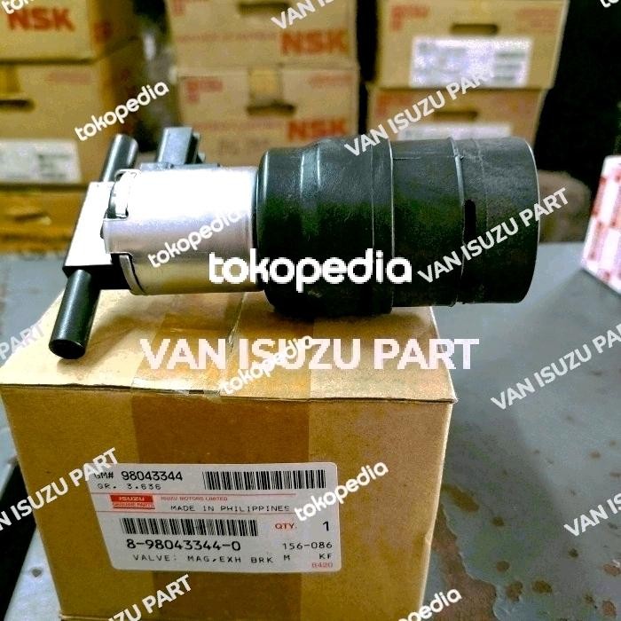 Valve Magnetik Maknetik Exhaust Brake Rem Angin Isuzu Nps Nqr Kode 098