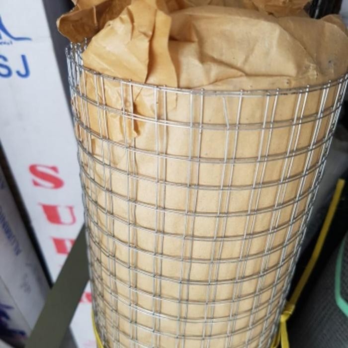 PREMIUM KAWAT LOKET GALVANIS PUTIH 90 CM (1/2" X 1/2") HARGA PER 1 METER