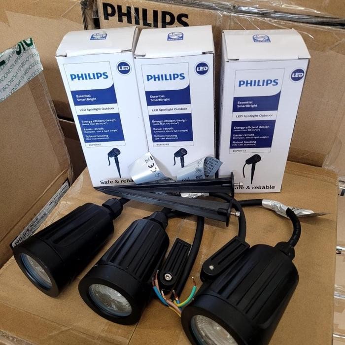 PREMIUM lampu taman philips 3 watt 3w led sorot Philips BGP 150 3w Philips