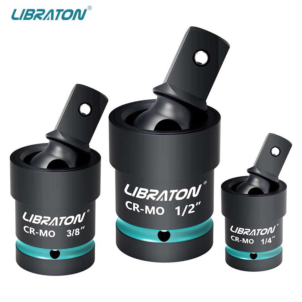 Libraton Swivel Socket Set Impact Swivel Socket Set, Wobble Socket