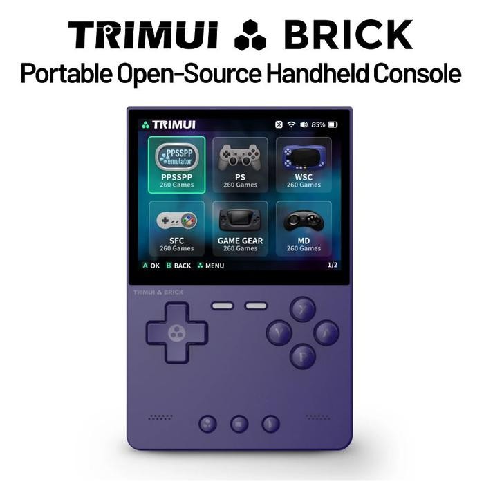TRIMUI Brick Retro Handheld Video Game Console Portable Classic Game PS1 PSP