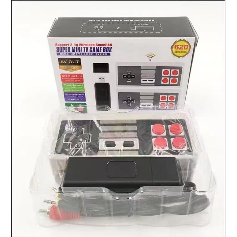 Super Mini Game Box / 8bit Mini U-box 620 Games Video Game Console