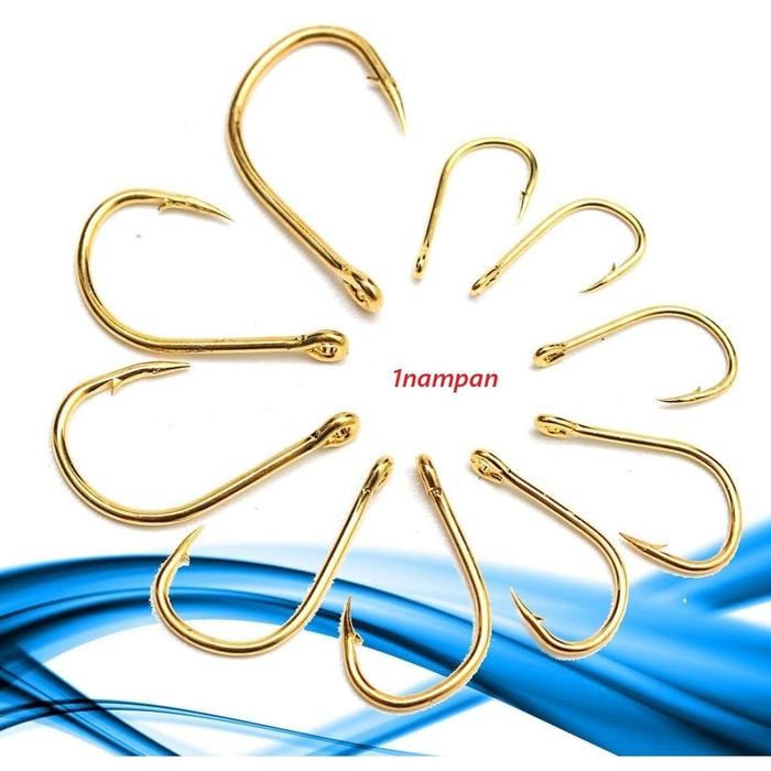 Kail Pancing 500Pcs Mata Kail Top Quality Carbon Steel Material + Box