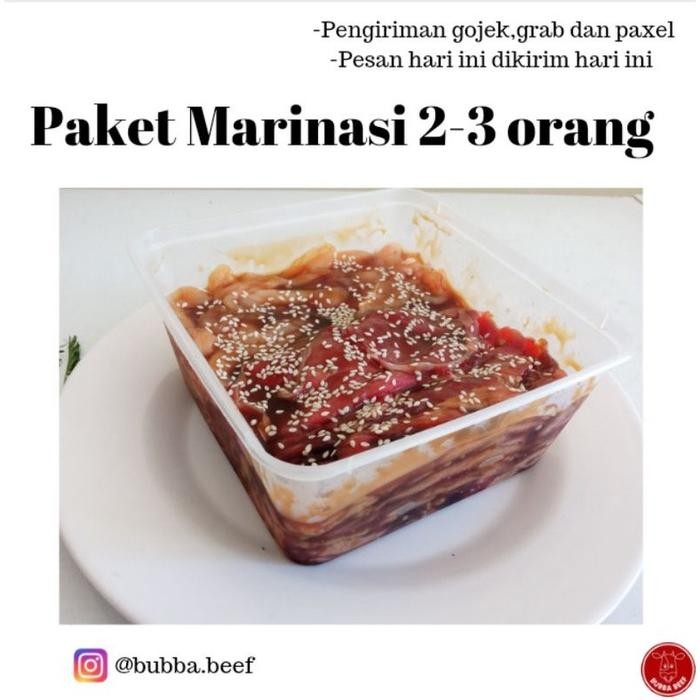 

Marinasi beef slice mix 3/marinasi beef fat/marinasi beef bbq/750g