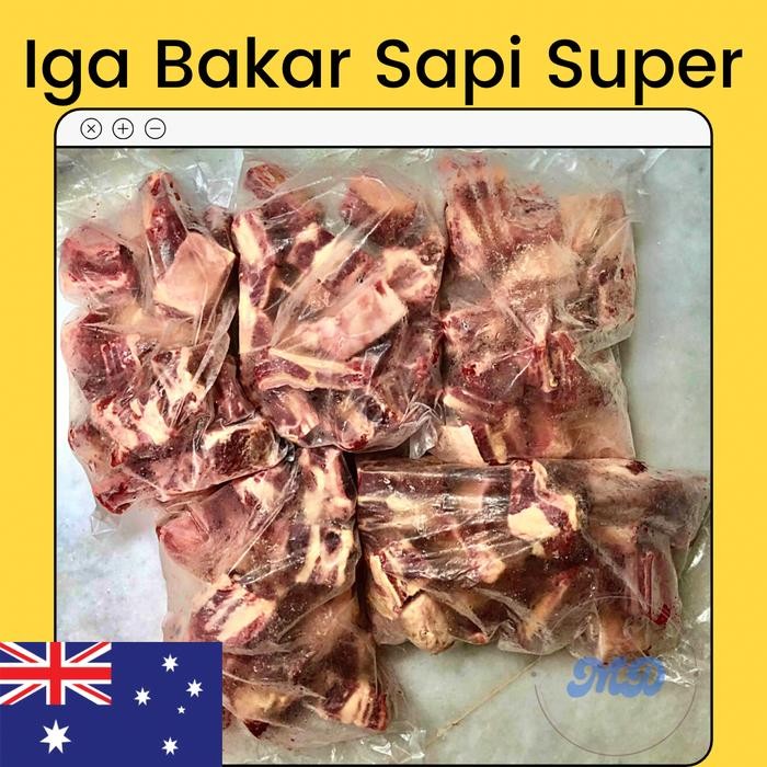 

Iga Bakar Sapi Super Shortribs Import Australia / Iga Super Iga Bakar