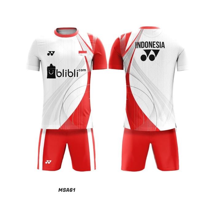 Terbaru Kaos Baju Jersey Setelan Badminton Yonex Tenis Meja Pingpong Butterfly