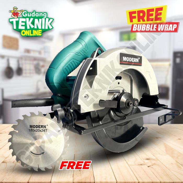 Modern M2650 / Circular Saw Modern M 2650 Mesin Potong Gergaji Kayu 7"