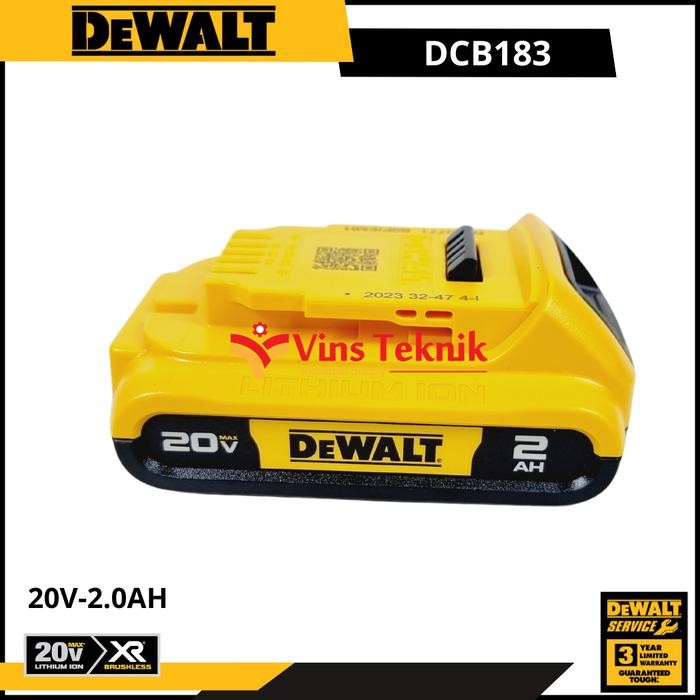 Dewalt Dcb183 Baterai 2.0.Ah Cordless For Dewalt 18V-20V Xr
