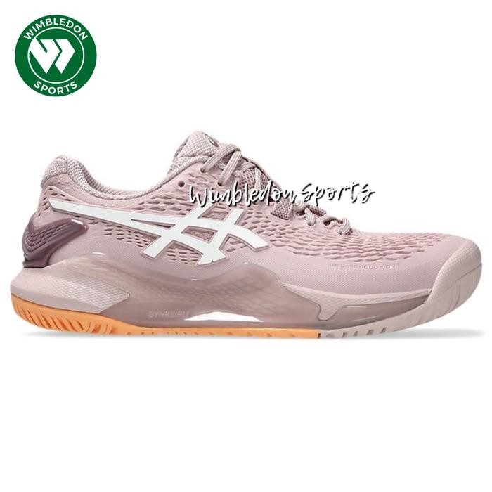 Sepatu Tenis Asics Gel Resolution 9 Watershed Rose Women Safety Yellow Black / Asics Tennis Women