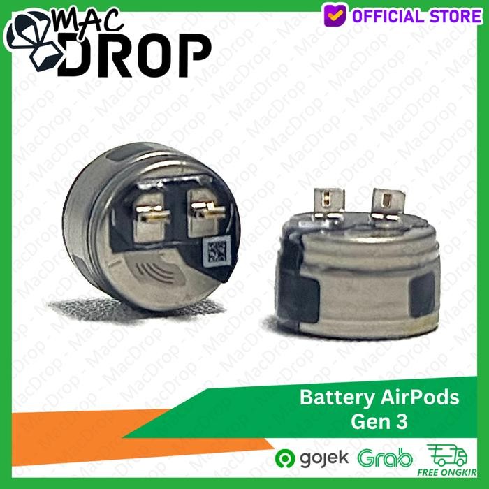 Battery Airpods Gen 3 Batre Baterai Original Apple Air Pods