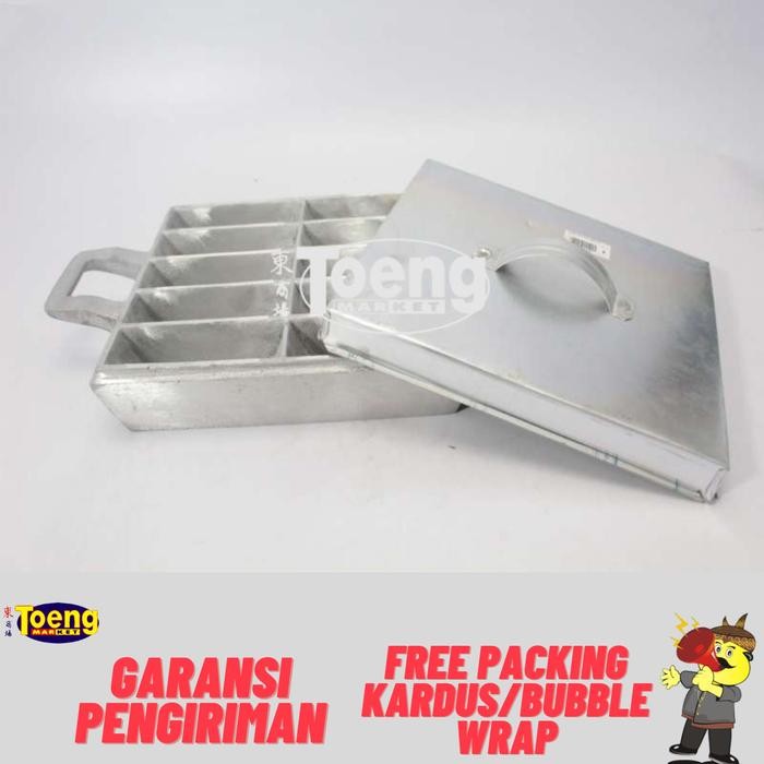 Cetakan Pukis Prima Tebal+Tutup 0586 Hd / Alat Cetakan Kue Pukis